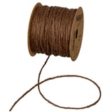 HALBACH Jutekordel Basic 50m lang 100% Jute Braun