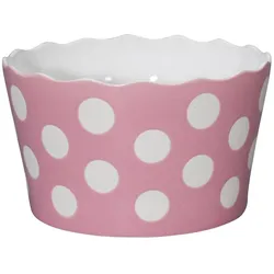 Krasilnikoff Krasilnikoff, Schale, Medium, Punkte, rosa, Punkte 9,5 cm