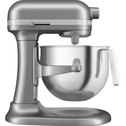 KitchenAid 5KSM70JPXECU, 6,6 l, Grau, Edelstahl, Leiter, Scrollleiste, Schlagen,