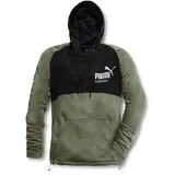 Puma Workwear Kapuzenpullover »Champ«, olivgrün/carbon, Baumwolle/Polyester - gruen