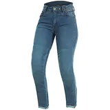 Trilobite Downtown Damen Motorrad Jeans Blau