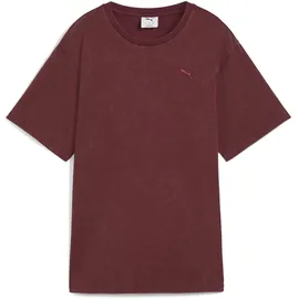 Puma Elevated Relaxed Wash Tee Rubinschimmer XS