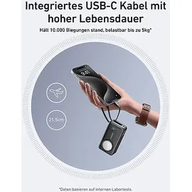 Anker MagGo (10K, 35W, für Apple Watch) Powerbank 10000mAh Schwarz