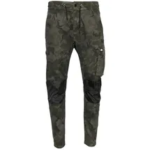CAT Arbeitshose mit Bund Dynamic Night Camo robuste Herren Arbeitshose 34/32