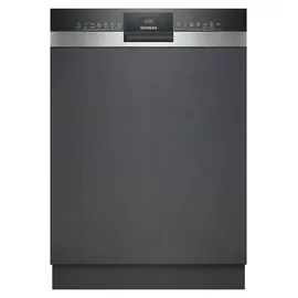 Siemens iQ300 SN53ES02CE Einbau-Geschirrspüler (teilintegrierbar, 600 mm breit, Edelstahl)