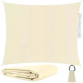Awelco Gardlov, Sonnensegel Beige 3x4 Meter Modern