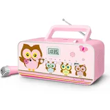 Cd-Radio Für Kinder Mit Mikrofon Und Sing-A-Long Karaoke Funktion (CD / MP3, USB