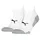 Puma UNISEX SPORT CUSHIONED SNEAKER 2P Sneakersocken 2er Pack Weiß 43-46