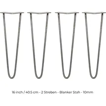 MONSTER SHOP Hairpin Tischbeine 4 x 40,5 cm