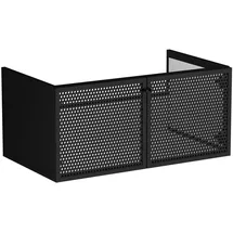 Vitra Waschtischunterschrank 2 Mesh-Metalltüren 100 x 51 x 41 cm Schwarz