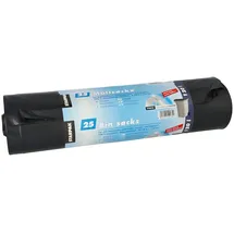 Papstar Starpak Müllsäcke LDPE 120 Liter, schwarz