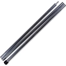 Teleskop Zeltstange Tarp Pole Vario Aufstellstange Sonnensegel Alu 218cm silber No Size