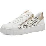 Marco Tozzi Damen Halbschuh in Weiß, Größe 37 - Weiß - 37