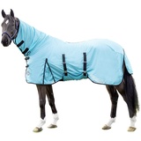 HKM Rain Pferdedecken Dunkelblau/Grau 165
