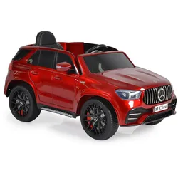 Moni Kinder Elektroauto Mercedes M Klasse W166, EVA-Reifen, Fernbedienung, Musik rot
