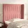 vidaXL Kopfteil mit Ohren Rosa 93x16x118/128 cm Samt