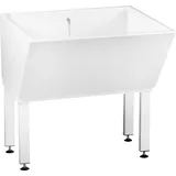 KWC Waschbottich, SIRIUS, MIRANIT, 720x750x650 mm, 4-kant Unterbau