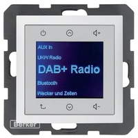 Berker Radio DAB+, Bt., S.1/B.x pw. matt