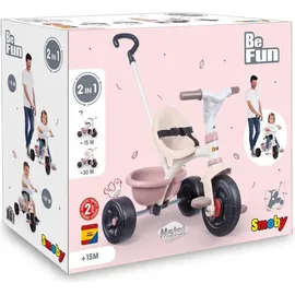 Smoby Dreirad Be Fun Rosa
