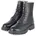 Schnürstiefel in Black Gr 41