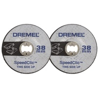 DREMEL SpeedClic SC541 Schleifscheiben-Set, 2-tlg. (2615S541JA)