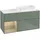 Villeroy & Boch Finion Waschtischunterschrank F681PCGM 120x60,3x50,1cm, Regal links Oak Veneer, Olive Matt Lacquer