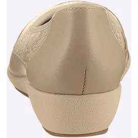 Witt Weiden Ballerina in beige-gemustert | Gr.: 40