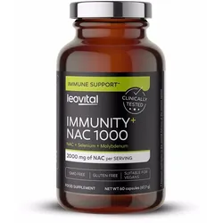 Polleo Leovital Immunity+ NAC 1000, 60 Kapseln St