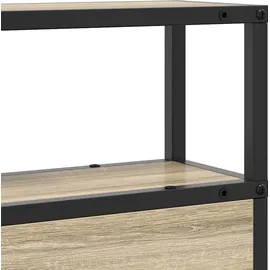 vidaXL Stauraum-Kopfteil Sonoma Eiche 135 cm Holzwerkstoff vidaXL