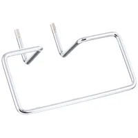 Tempur Matratzenhalter Satz D 3000 für Systemrahmen, Chrom,