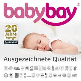 Babybay Nestchenschlange, Hellgrau, Champagner, Dunkelgrau, - 9x9x180 cm