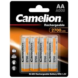 Camelion Akku AA Mignon HR6 1,2V NiMH 2700mAh Aufbewahrungsbox