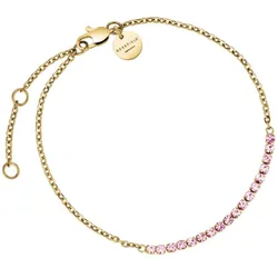 Rosefield JBTRG-J905 Damen-Armband Tennisarmband Goldfarben Rosé