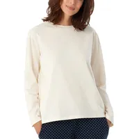 SCHIESSER Schlafshirt Langarm Creme 38