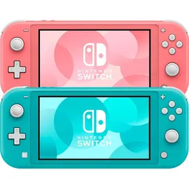 Nintendo Switch Lite koralle + Animal Crossing: New Horizons + 3 Monate Online Mitgliedschaft