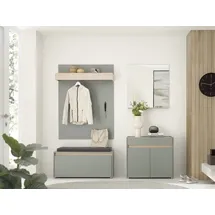 Home Affaire GIRON/CiTY Schuhbank 190x40x200 grün