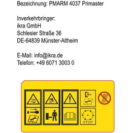 Primaster PMARM 4037 inkl. 2 x 4,0 Ah
