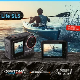 PATONA Platinum Action Cam SL5 6K Schwarz