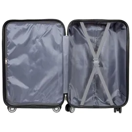 warenhandel könig Borsum 4-Rollen Cabin 55 cm / 38 l rot/gestreift