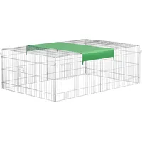 Wiltec Freilaufgehege für Kleintiere, 216 x 116 x 65