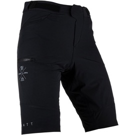 Leatt MTB Trail 2.0 Shorts w/ Chamois, black, XL