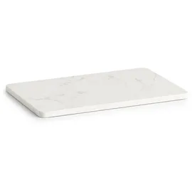 Zeller Present Servierplatte Marmor, 28 x 18 cm,
