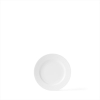 Lyngby Porcelæn Teller Ø21 cm Rhombe aus handgefertigtem Porzellan, weiss