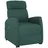 vidaXL Aufstehsessel Dunkelgrün Polyester 83,5 x 104 x 83,5 cm Grün mit Fernbedienung