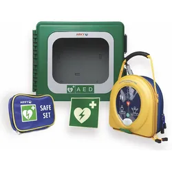 HeartSine - Samaritan PAD 500P AED + ARKY Außenschrank Heizelemente (24V)