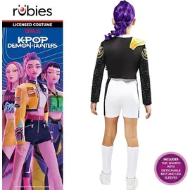 Rubies K-Pop Demon Hunters Rumi Gold Deluxe Kinderkostüm Kinder XS