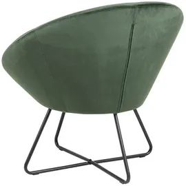 VCM Relaxsessel Cenna 1-St Tannengrün 0 x 0 x 0 cm Schwarz