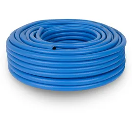 Eberth Druckluftschlauch 40m 6x11mm, 20 Bar Gewebeschlauch für Kompressor ohne Kupplung