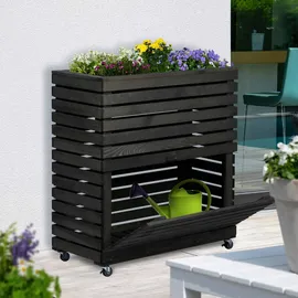 Dobar Rolla 72 x 32,5 x 78 cm Grau