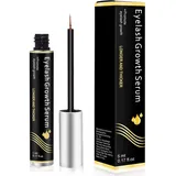 Wimpernserum, 5ML Lash Serum für Natürliche Wimpernverlängerung Augenbrauen Serum Eyelash Serum für Mehr Länge Dichte Wimpern Pflegendes Wimpernwachstumsserum